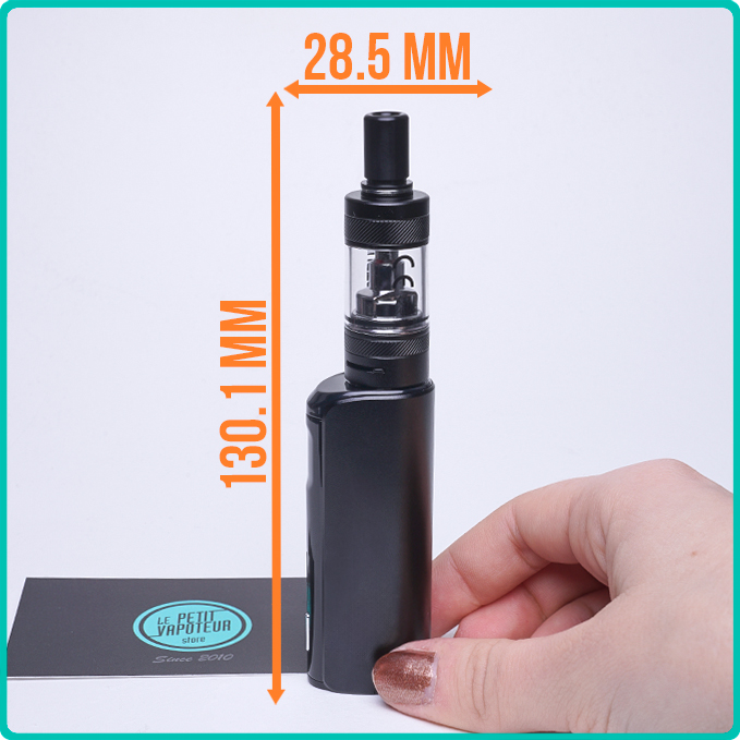 Dimensions du Kit Q16 Pro Plus Justfog